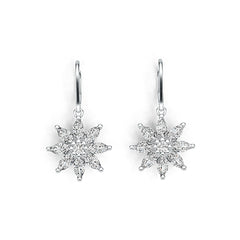 Sterling Silver Semi Mount Earrings Setting Marquise MQ 6X3mm DHJ