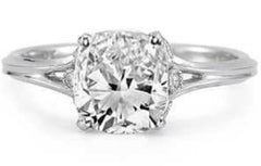 10K Gold Jewelry 1 Moissanite Accent DHJ
