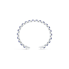 Sterling Silver Semi Mount Bracelet Setting Round RD 5x5mm Halo Syzjewelry