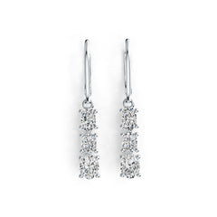 Sterling Silver Semi Mount Earrings Setting Oval OV 5X4mm OV 5X3mm OV 4X3mm DHJ