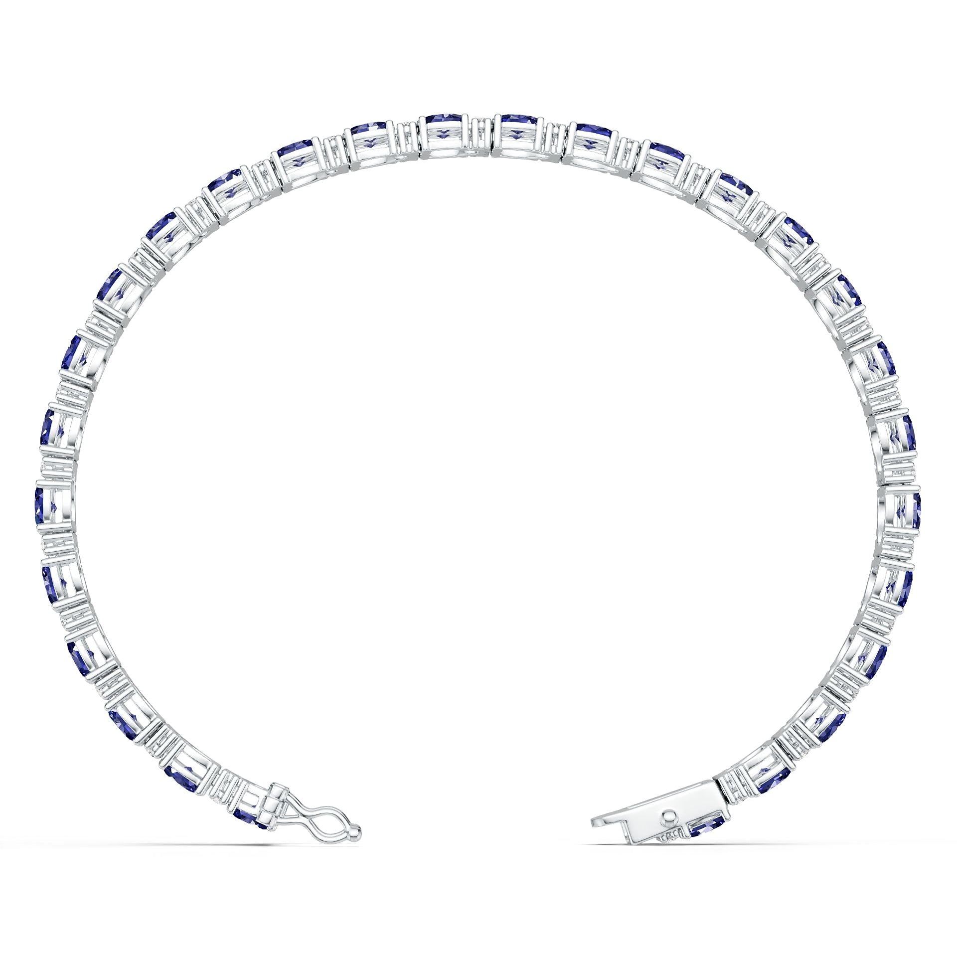 10K Gold Semi Mount Bracelet Setting Oval Ov 5x3mm Syz Jewelry