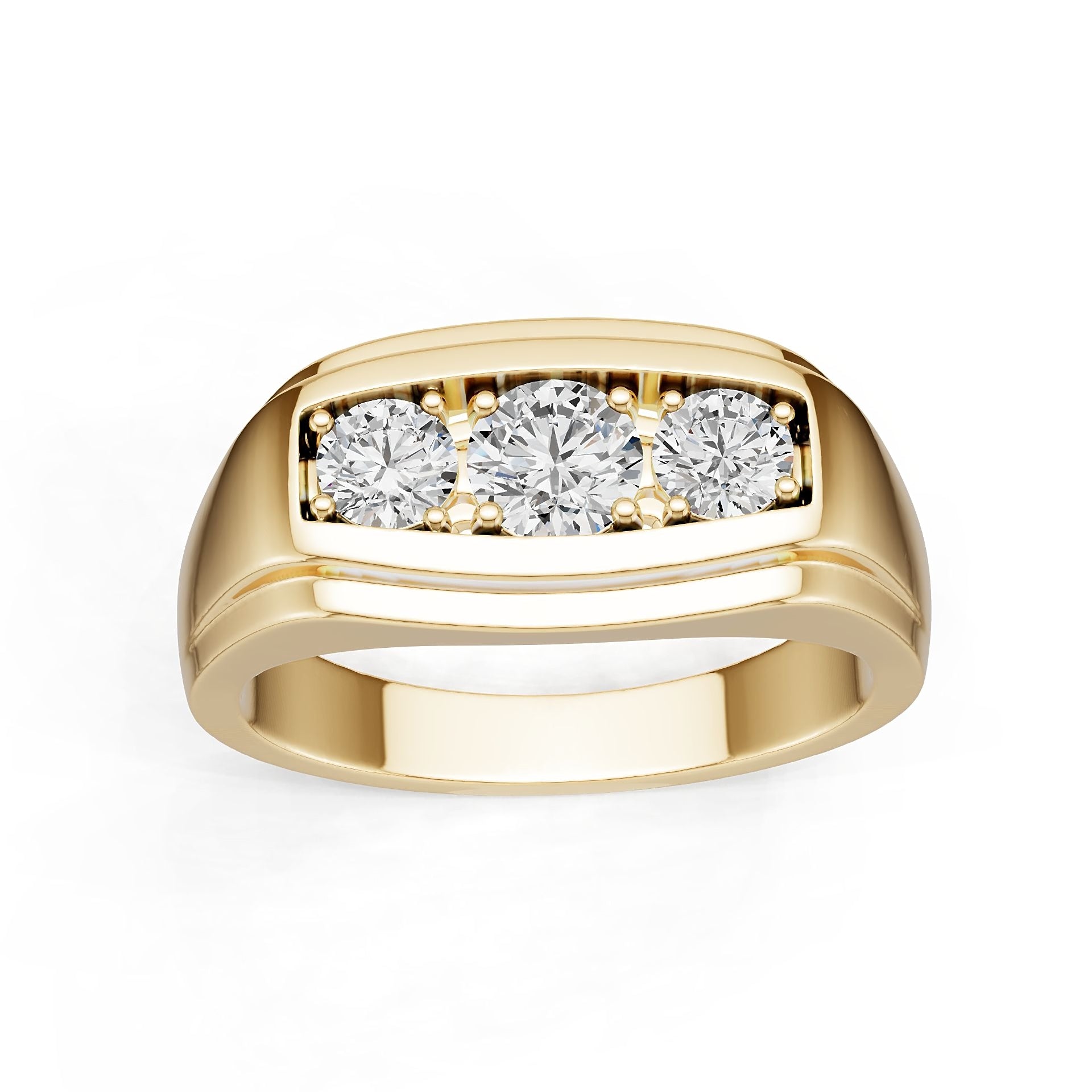 Platinum Semi Mount Ring Setting Round Ro 5x5mm Diamond Accent Syz Jewelry