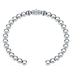 14K Gold Semi Mount Bracelet Setting Round Ro Syz Jewelry