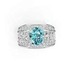 Sterling Silver Semi Mount Ring Setting Oval OV 10X8mm DHJ