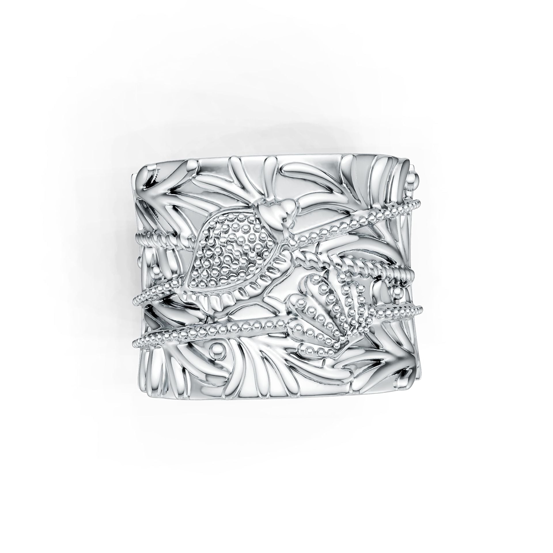 Sterling Silver Semi Mount Ring Setting Round Ro 6x6mm DHJ