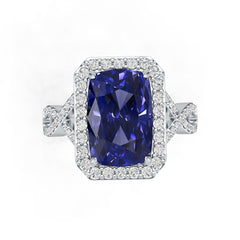 Sterling Silver Semi Mount Ring Setting Round Rd DHJ