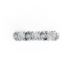 Sterling Silver Semi Mount Ring Setting Round RD 4x4mm DHJ