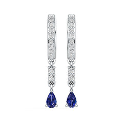 Sterling Silver Semi Mount Earrings Setting Round Rd DHJ