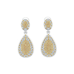 Sterling Silver Semi Mount Earrings Setting Round RD 1.0mm DHJ