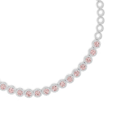 Sterling Silver Semi Mount Necklace Setting Round Ro 7x7mm Syz Jewelry