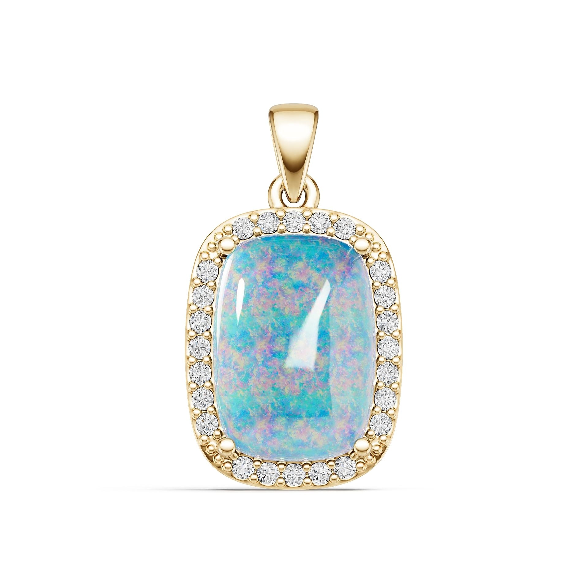 Platinum Semi Mount Pendant Setting Round Ro 14x10mm Diamond Accent Syz Jewelry
