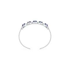 Sterling Silver Tennis Bracelet Semi Mount For Women Heart HT 5x5mm Fully Adjustable DHJ