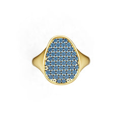 14K Gold Semi Mount Ring Setting Round Rd Diamond Accent Syzjewelry