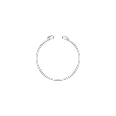 Sterling Silver Semi Mount Bangle Setting Oval OV 8x6mm Syzjewelry