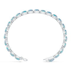 14K Gold Semi Mount Bracelet Setting Oval Ov Diamond Accent Syz Jewelry