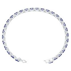 Sterling Silver Semi Mount Bracelet Setting Oval OV 6x4mm DHJ