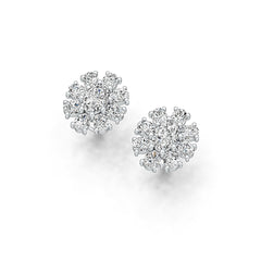 10K Gold Semi Mount Earrings Setting Oval OV 7X5mm DHJ