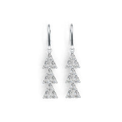 10K Gold Semi Mount Earrings Setting Pear PE 4X3mm DHJ
