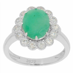 Platinum Semi Mount Ring Setting Oval OV 10x8mm N0284PJC2 Diamond Accent Syzjewelry