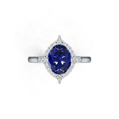 Platinum Semi Mount Ring Setting Oval Ov 10x8mm Syzjewelry