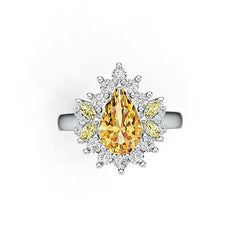 Sterling Silver Semi Mount Ring Setting Round RD Center‰∏ªÁü≥mm DHJ