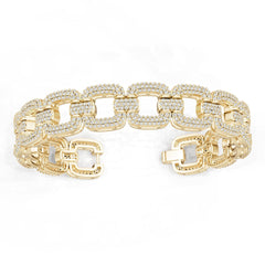 14K Gold Semi Mount Bracelet Setting Round Ro 1x1mm Syz Jewelry