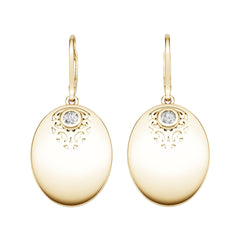 10K Gold Semi Mount Earrings Setting Round Ro 3x3mm Syz Jewelry