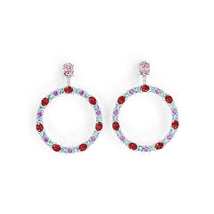 Sterling Silver Semi Mount Earrings Setting Oval OV 8X6mm OV 5X3mm DHJ