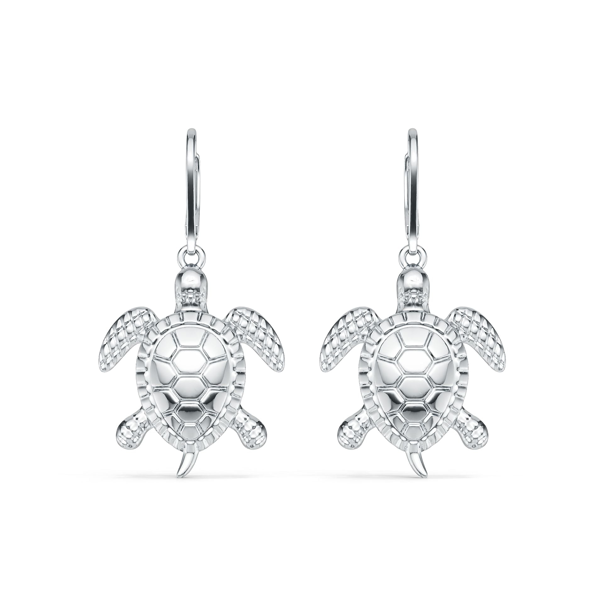 Sterling Silver Semi Mount Earrings Setting Round Ro 6x6mm DHJ