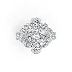 Sterling Silver Semi Mount Ring Setting Oval OV 5X4mm DHJ