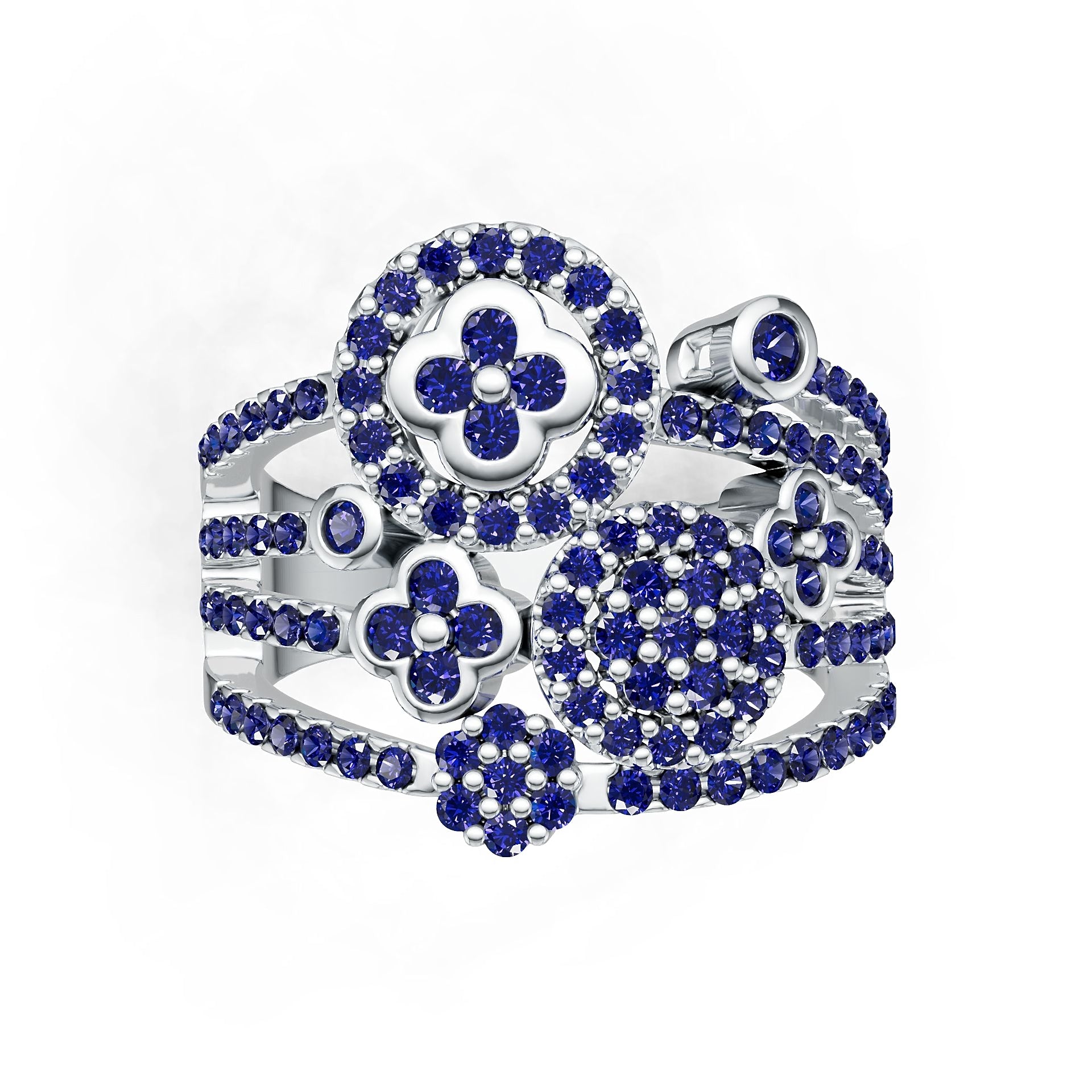 10K Gold Semi Mount Ring Setting Round Ro Syz Jewelry