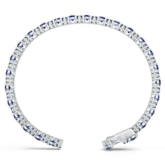 Sterling Silver Semi Mount Bracelet Setting Oval OV 6x4mm DHJ