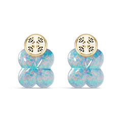 10K Gold Semi Mount Earrings Setting Round Ro 13x12mm Syz Jewelry