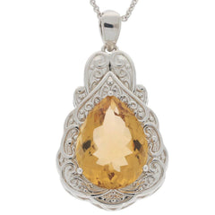 14K Gold Semi Mount Pendant Setting Oval OV 20X15mm Solid Syzjewelry