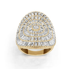 18K Gold Semi Mount Ring Setting Round Ro 2x2mm Syz Jewelry