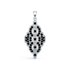 10K Gold Semi Mount Pendant Setting Round Ro 2x2mm Syz Jewelry