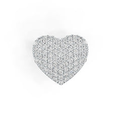 Sterling Silver Semi Mount Ring Setting Round RD BandÂúàÊàímm DHJ