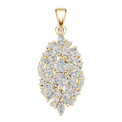 Platinum Semi Mount Pendant Setting Pear Pe 4x3mm Diamond Accent Syz Jewelry