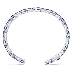 Sterling Silver Semi Mount Bracelet Setting OCT 7X5mm TRI 5x5mm 7 Inch Syzjewelry
