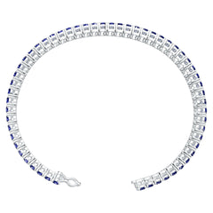 Platinum Semi Mount Bracelet Setting Round Ro Syz Jewelry