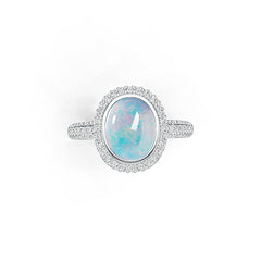 Sterling Silver Semi Mount Ring Setting Oval OV 10X8mm DHJ