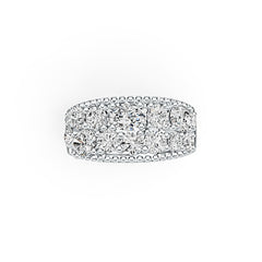 Sterling Silver Semi Mount Ring Setting Oval OV 6X4mm DHJ