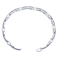18K Gold Semi Mount Bracelet Setting Round Ro Syz Jewelry