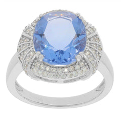 Platinum Semi Mount Ring Setting Oval OV 12x10mm PJC2684R Diamond Accent Syzjewelry