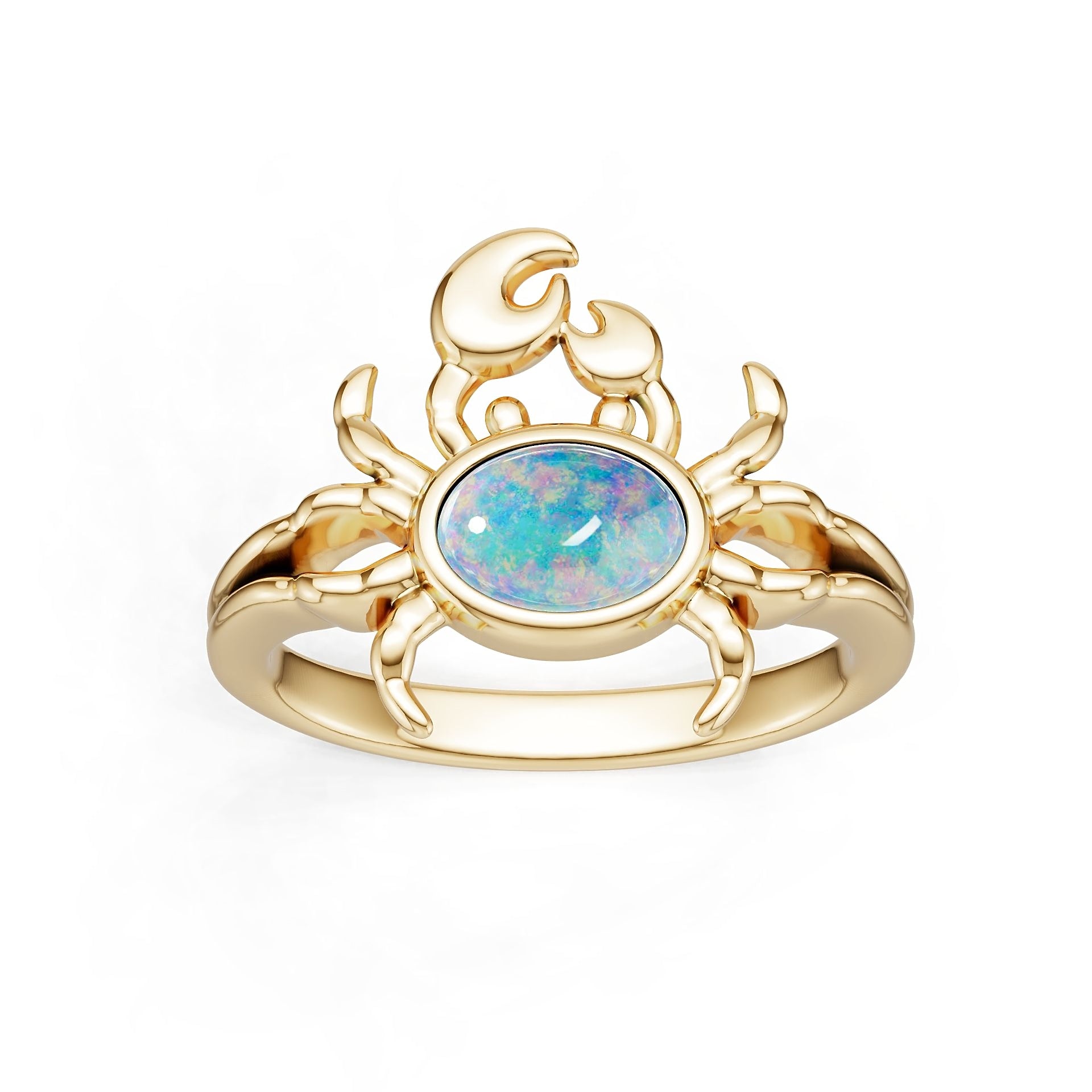 18K Gold Semi Mount Ring Setting Round Ro 7x5mm Syz Jewelry