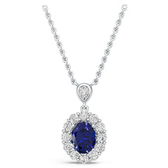 Sterling Silver Semi Mount Pendant Setting Oval Ov 9x7mm Syz Jewelry