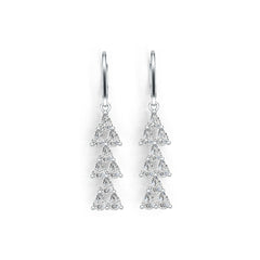 Sterling Silver Semi Mount Earrings Setting Pear PE 4X3mm DHJ