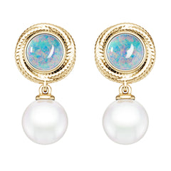 14K Gold Semi Mount Earrings Setting Round Ro 10x10mm Syz Jewelry