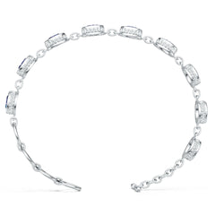 Platinum Semi Mount Bracelet Setting Round Ro 8x6mm Syz Jewelry