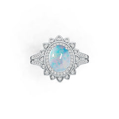 Sterling Silver Semi Mount Ring Setting Oval OV 10X8mm Cabochon DHJ